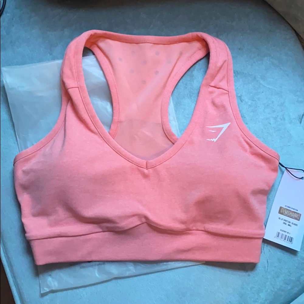 Gymshark SOL lift Bra - Bleached Coral